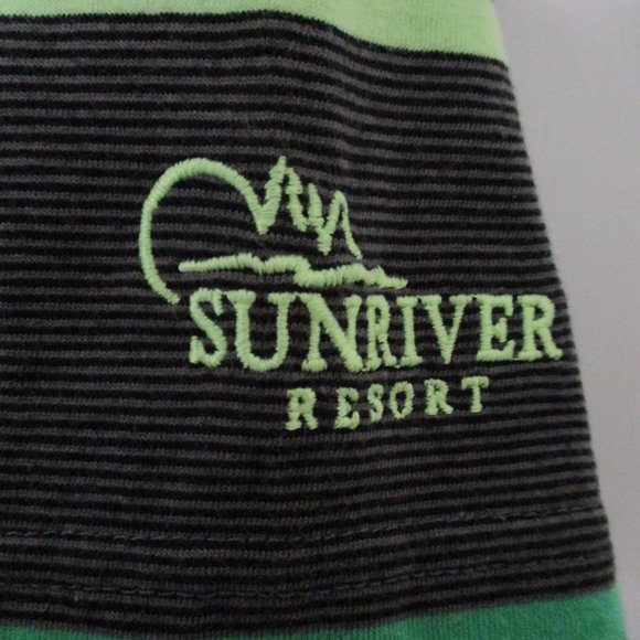 Antigua Mens S/S "Sunriver Resort" (OR) Golf Polo Shirt - Size Large - Picture 2 of 3